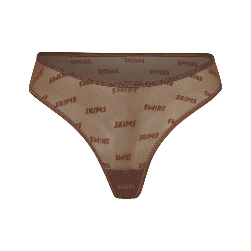 SKIMS After Hours Thong in Jasper NEW